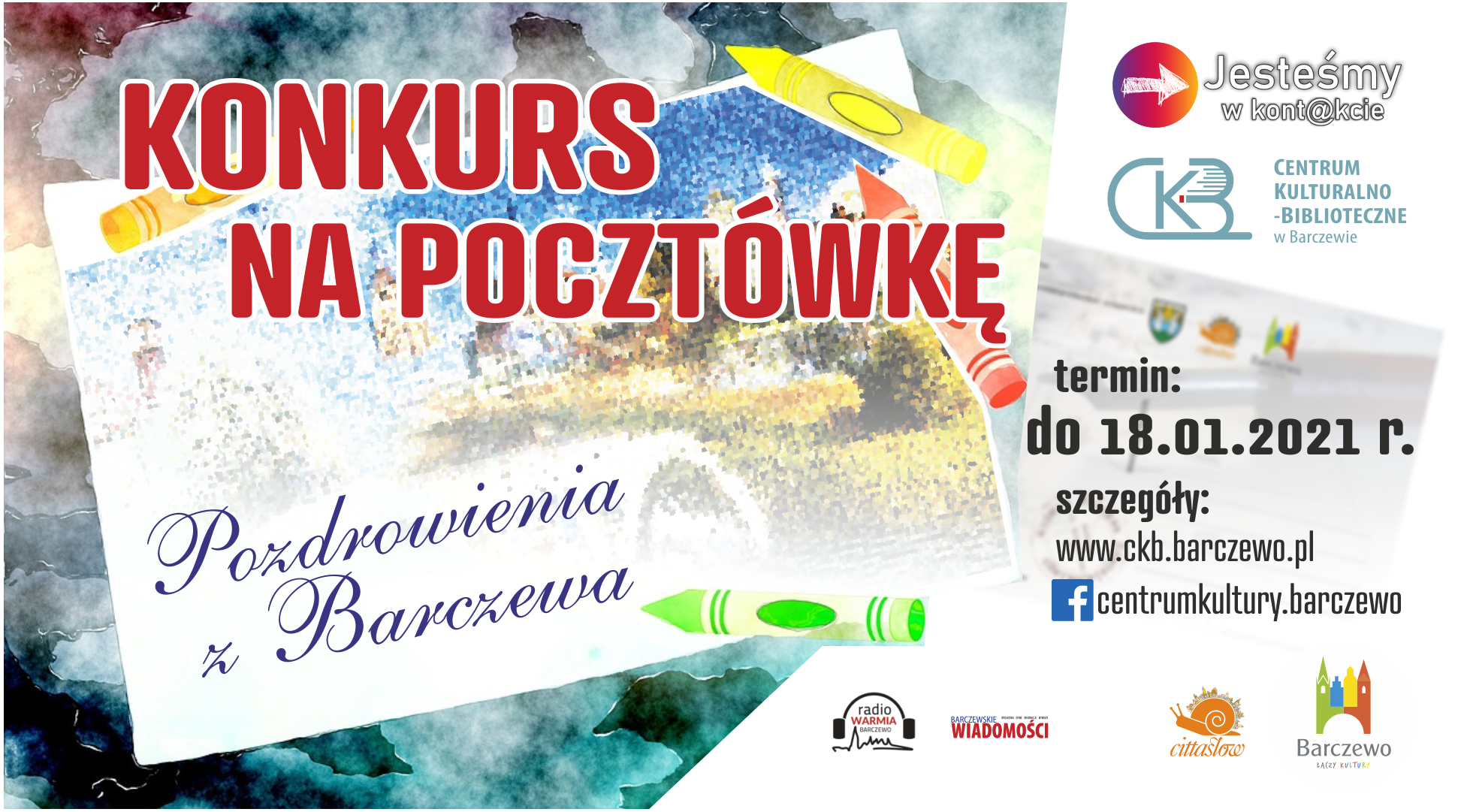 Konkurs na pocztówkę z Barczewa