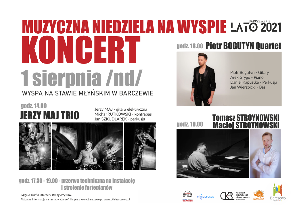 MUZYCZNA NIEDZIELA NA WYSPIE – KONCERT