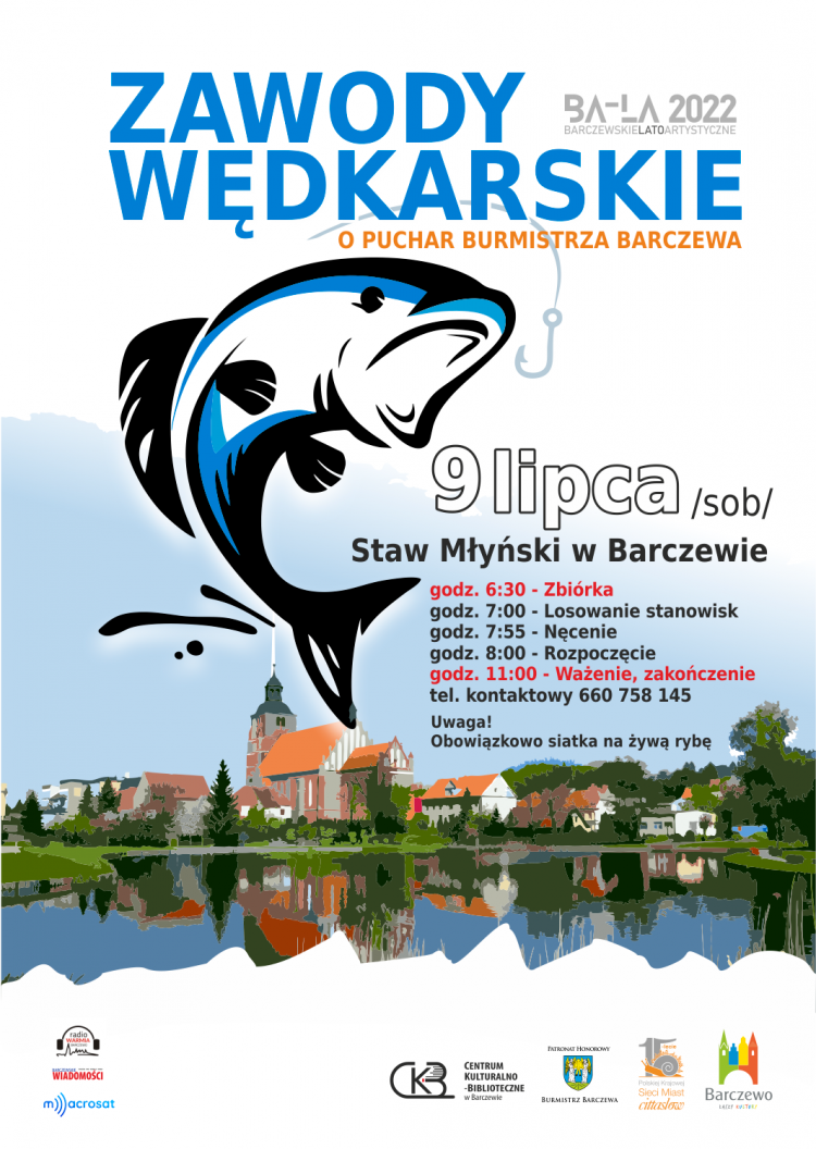 Zawody Wędkarskie o Puchar Burmistrza Barczewa