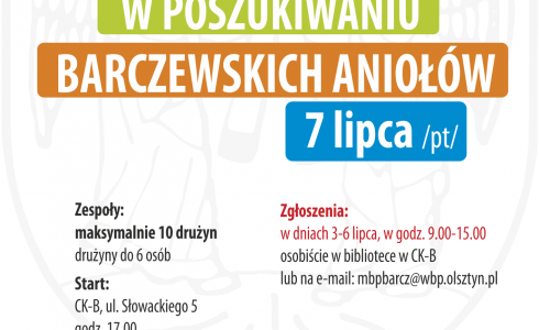 Gra miejska „W poszukiwaniu barczewskich aniołów”