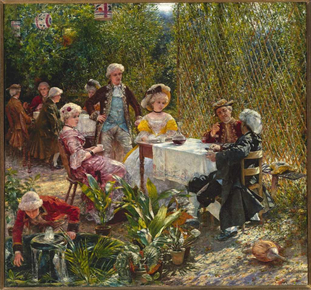 „W altanie” – Aleksander Gierymski