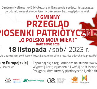 V PPP „O Polsko moja miła!” Barczewo 2023