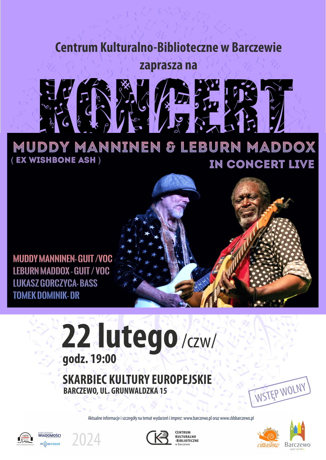 MUDDY MANNINEN & LEBURN MADDOX LIVE