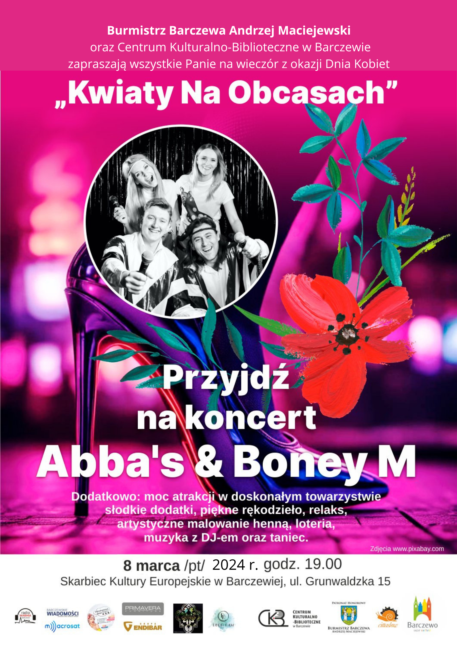 Dzień Kobiet w Barczewie – Kwiaty Na Obcasach