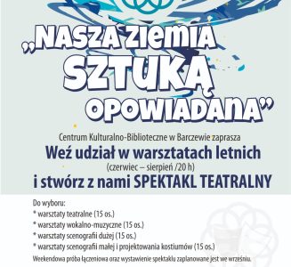Nabór na warsztaty do projektu „Nasza Ziemia sztuką opowiadana” otwarty!