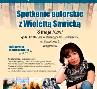 Spotkanie autorskie z Wiolettą Sawicką