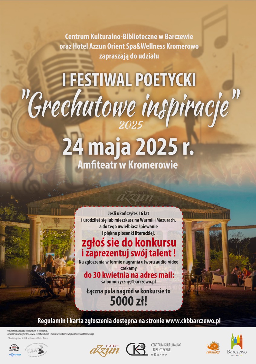 I Festiwal Poetycki „Grechutowe inspiracje”