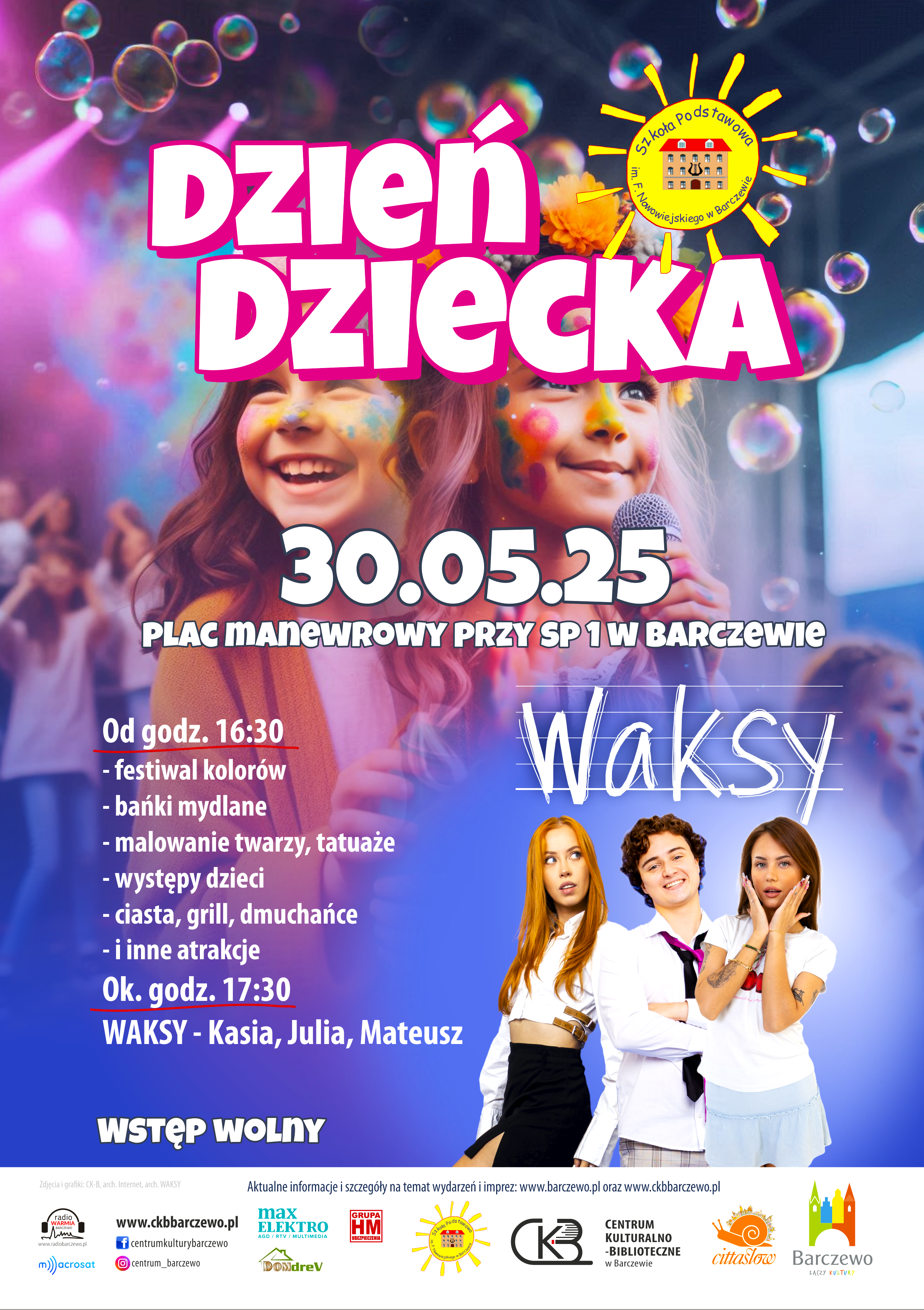 Dzień Dziecka z SP 1 w Barczewie