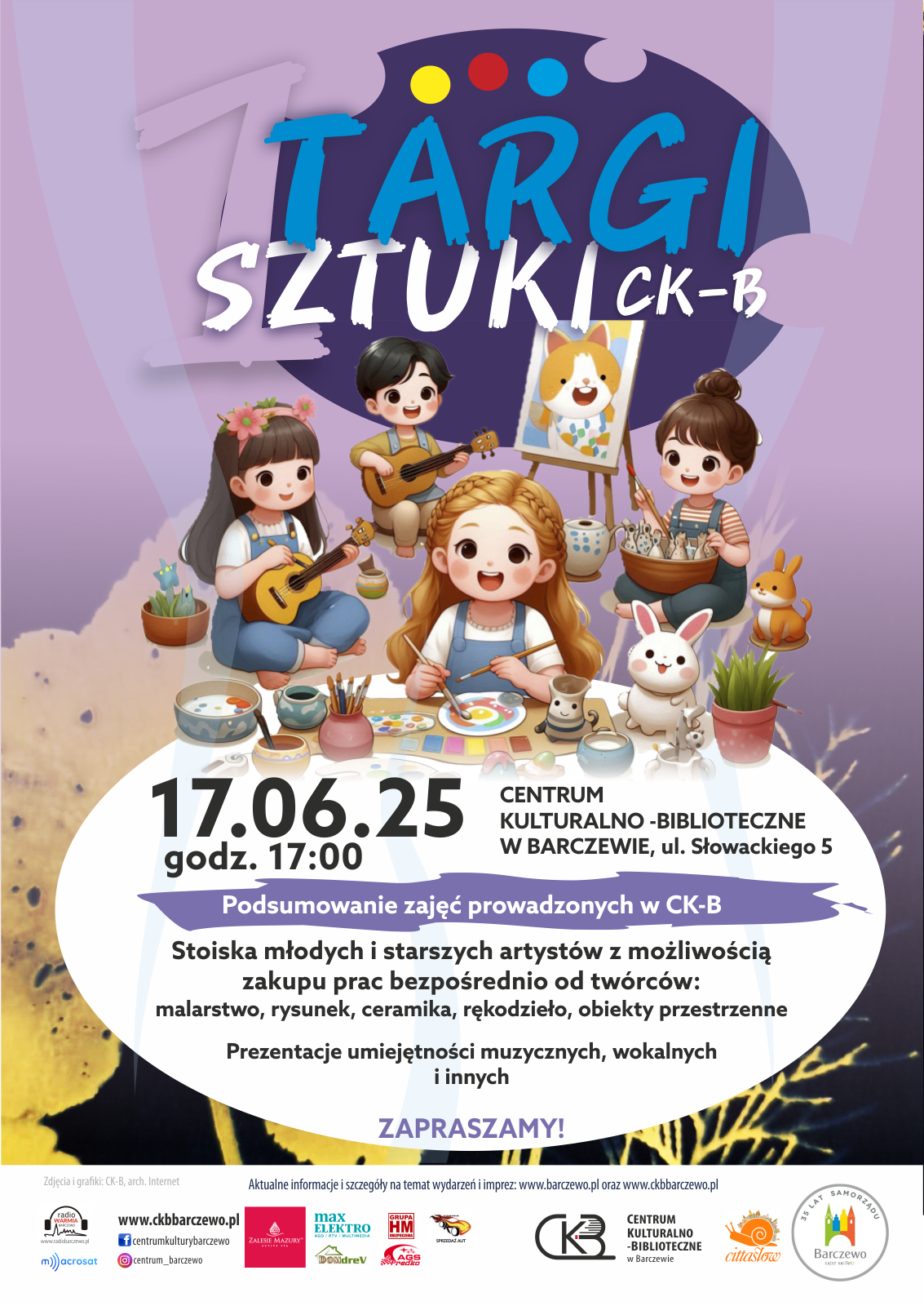 I Targi Sztuki CK-B – Zakończenie zajęć tematycznych w CKB