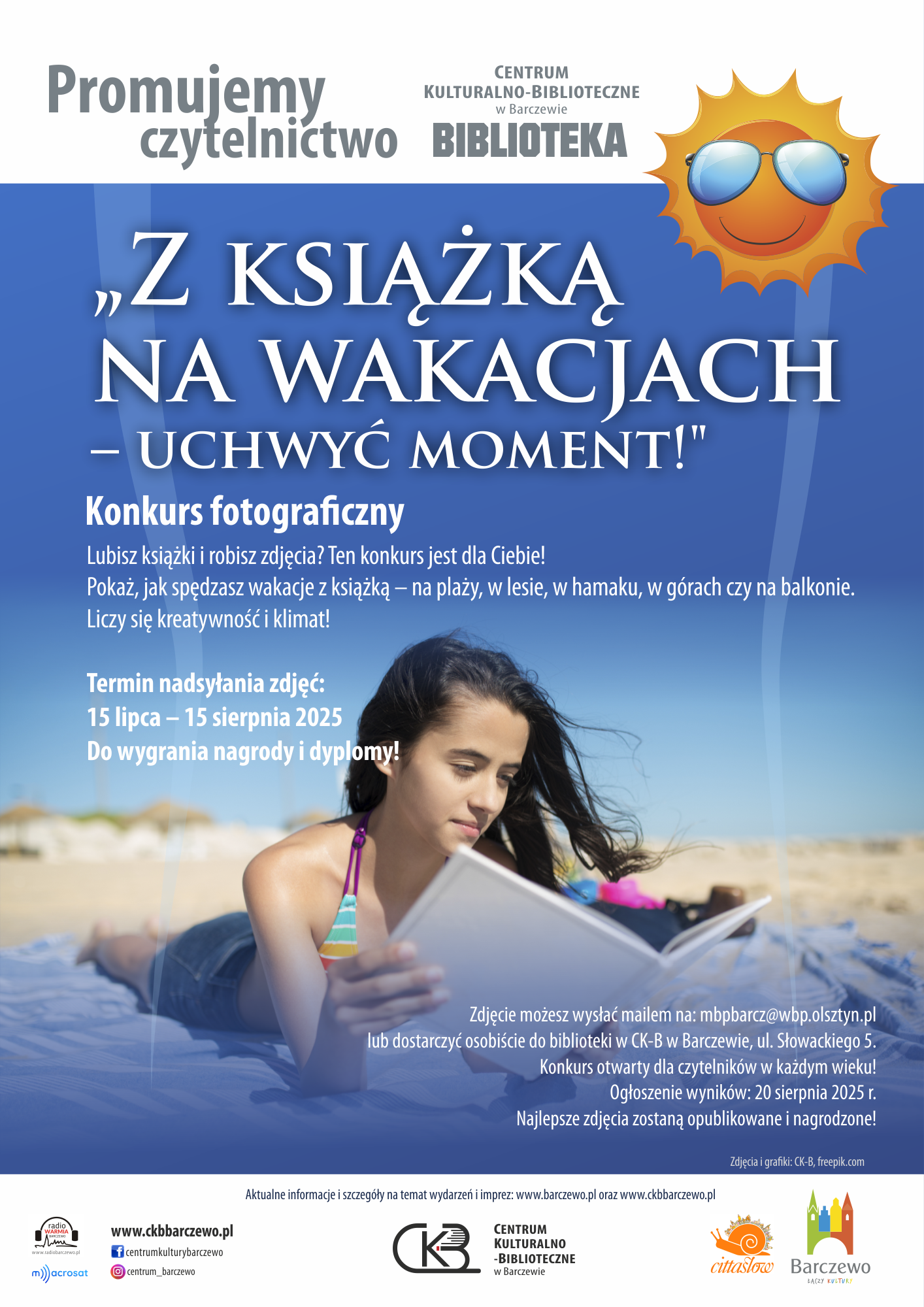 „Z książką na wakacjach” – wyniki konkursu