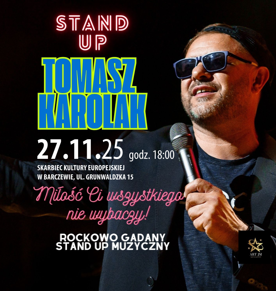 Tomasz KAROLAK – STAND-UP – zmiana terminu!
