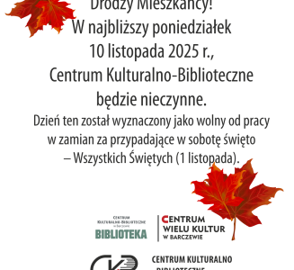 CK-B nieczynne 10.11.2025