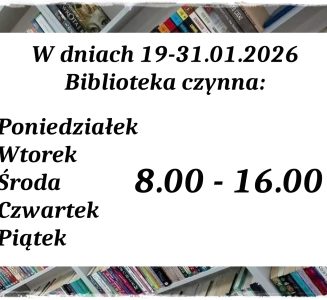 Biblioteka w ferie zimowe