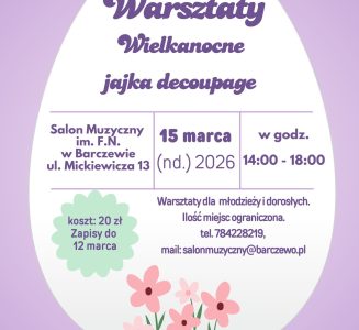 Warsztaty Wielkanocne – jajka decoupage