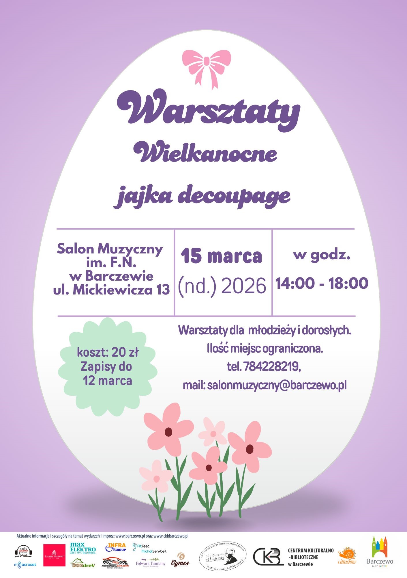 Warsztaty Wielkanocne – jajka decoupage