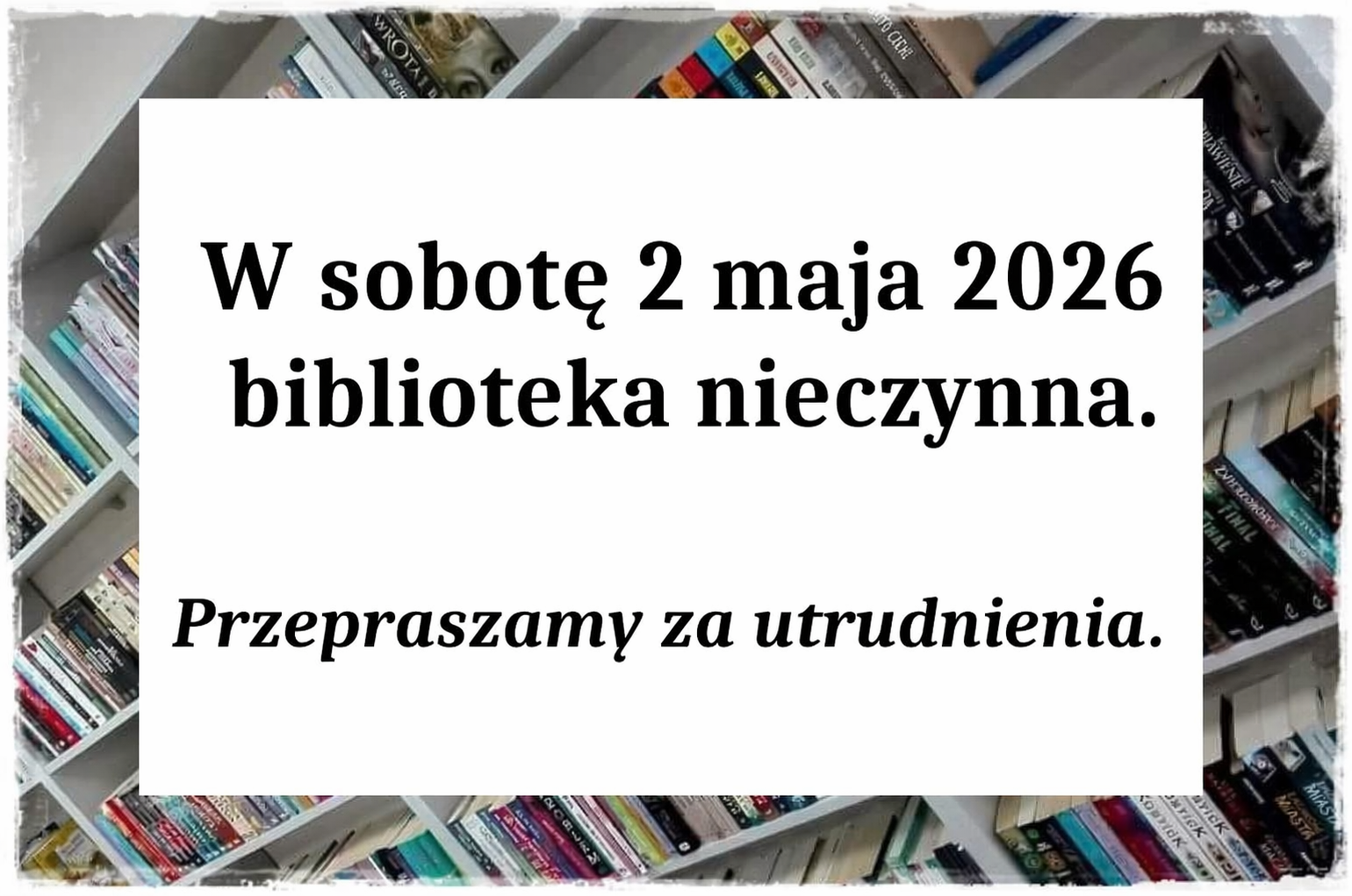 NIECZYNNA BIBLIOTEKA