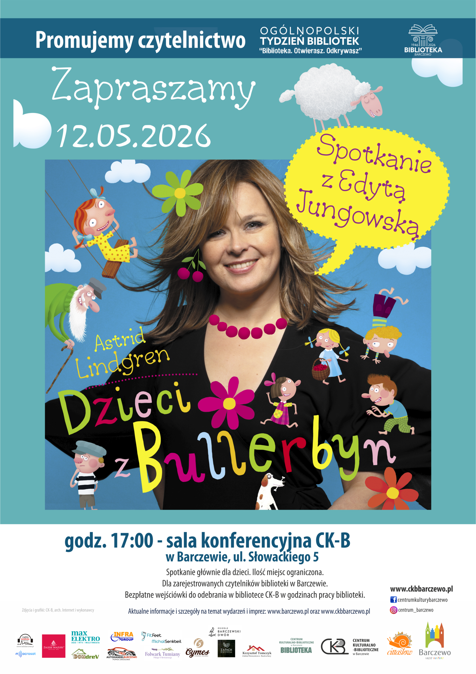 Spotkanie autorskie z Edytą Jungowską