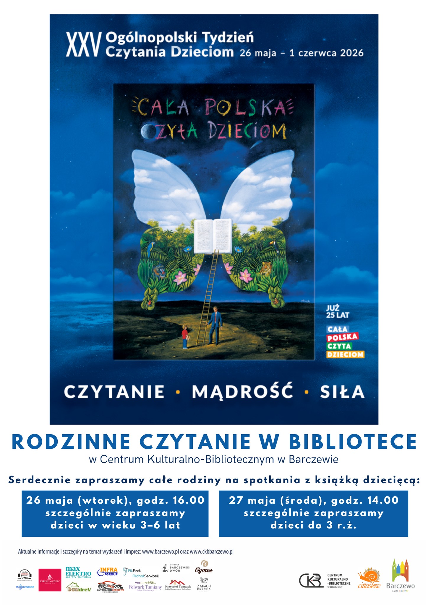 XXV Ogólnopolski Tydzień Czytania Dzieciom