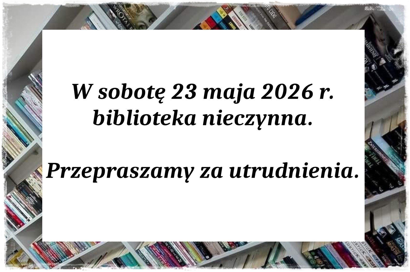 Nieczynna biblioteka