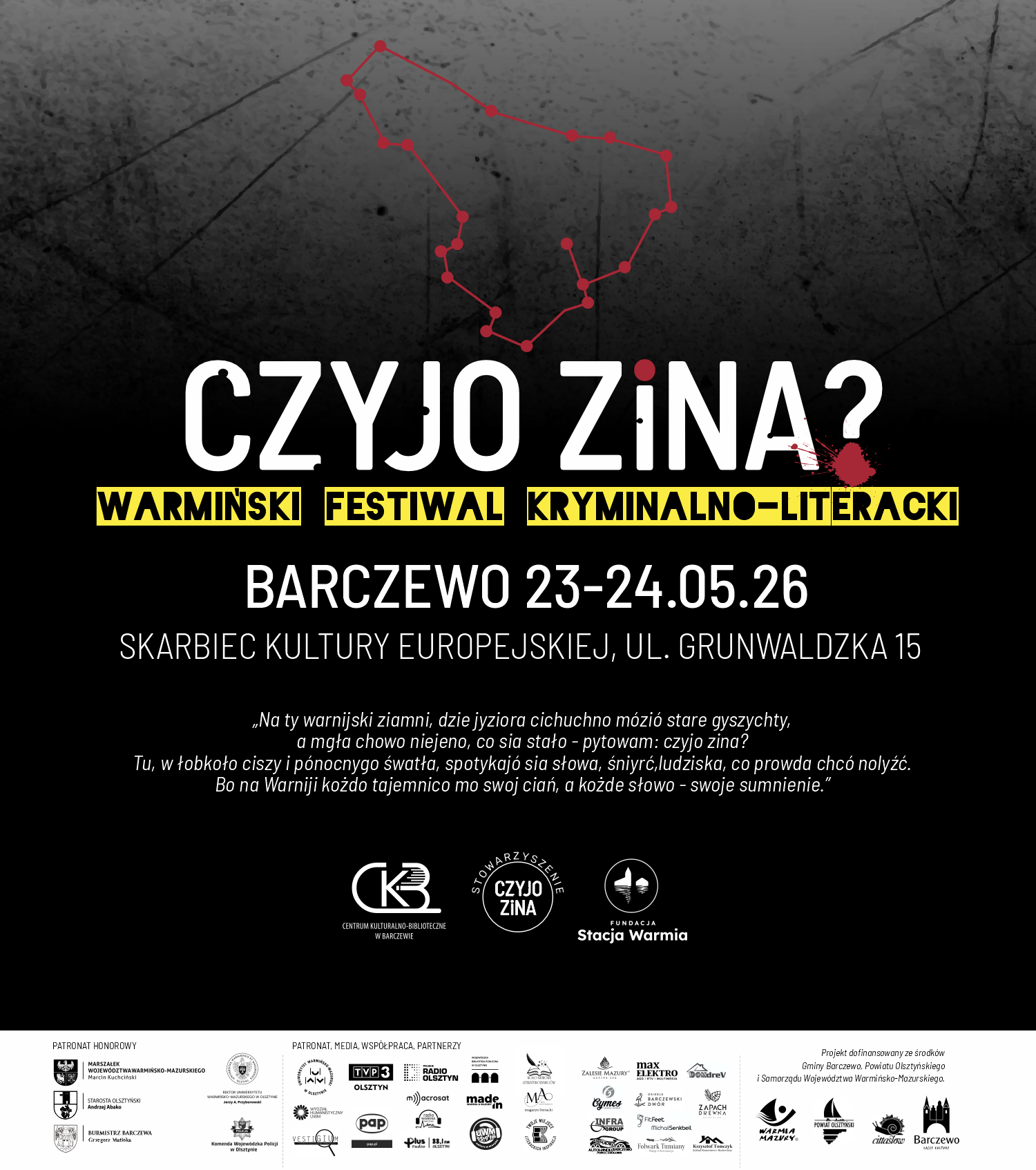 Rejestracja Czyjo Zina? 2026