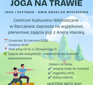 JOGA NA TRAWIE – chwila dla ciała i umysłu!