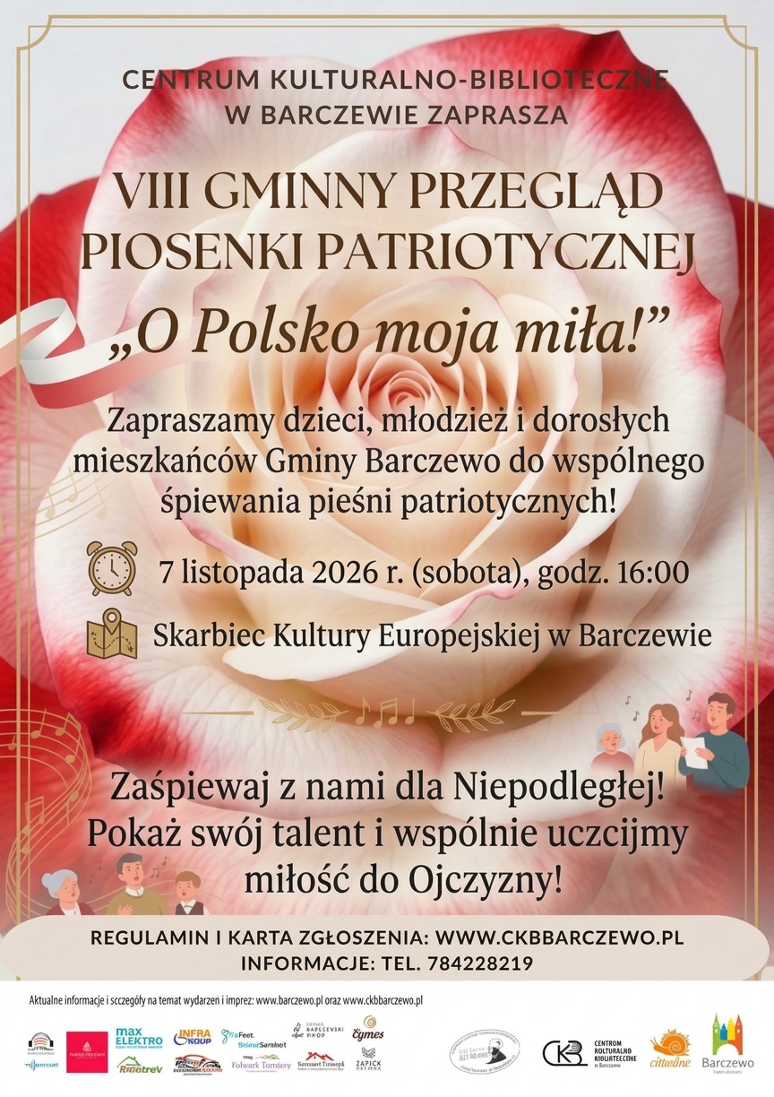 VIII GMINNY PRZEGLĄD PIOSENKI PATRIOTYCZNEJ „O Polsko moja miła!”