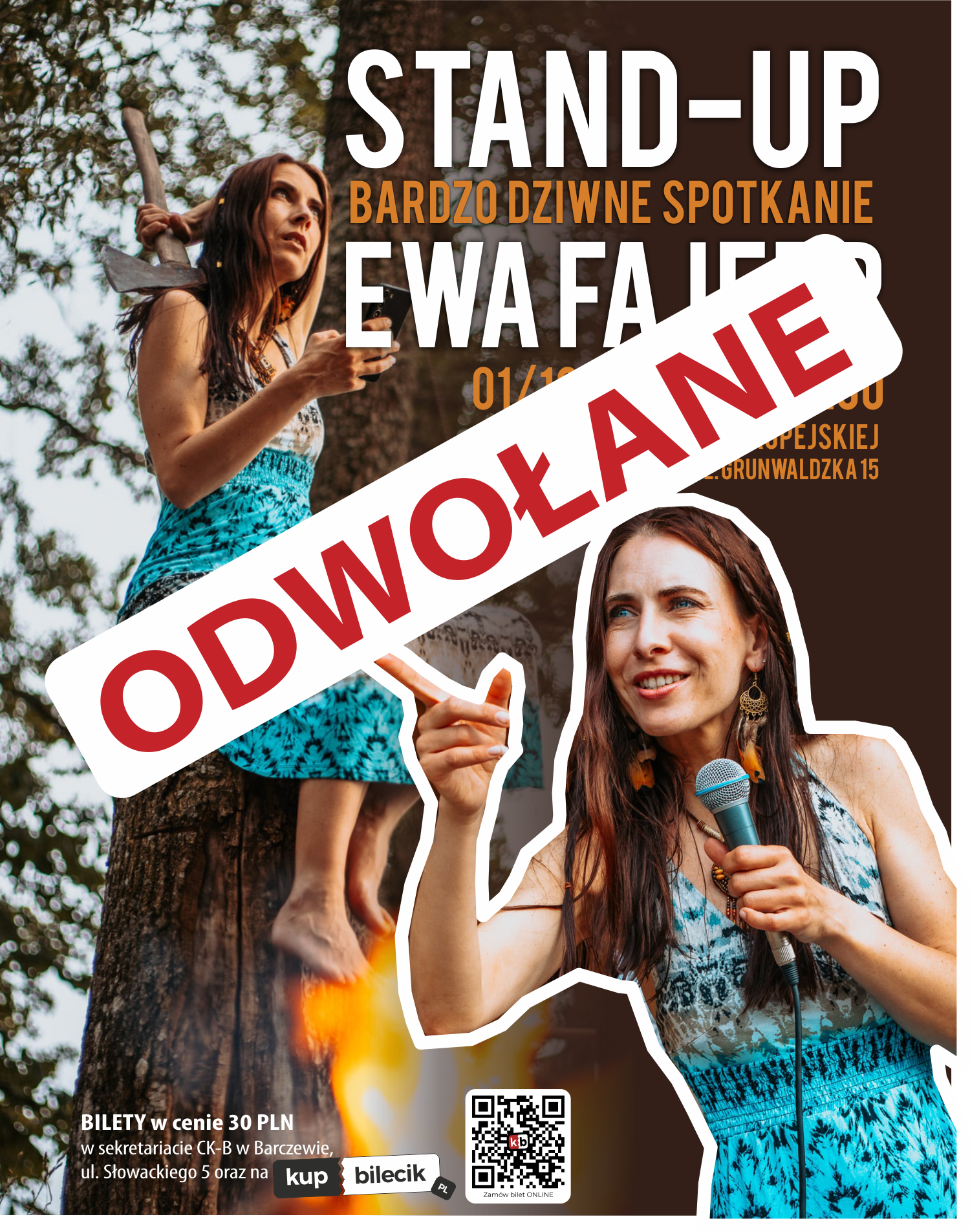 STAND-UP EWA FAJFER – ODWOŁANY